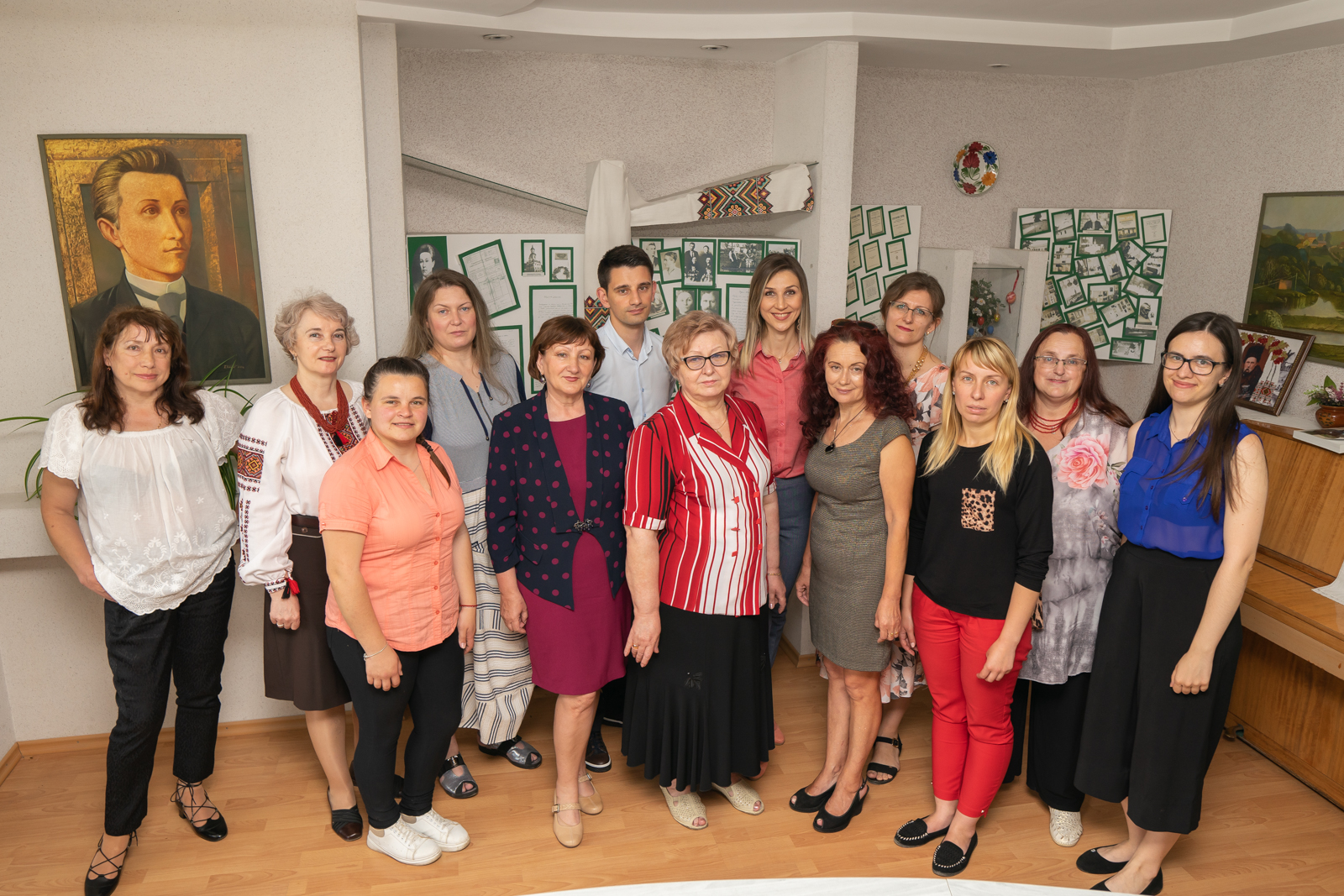 Засідання кафедри в музеї Володимира Гнатюка Засідання кафедри в музеї Володимира Гнатюка